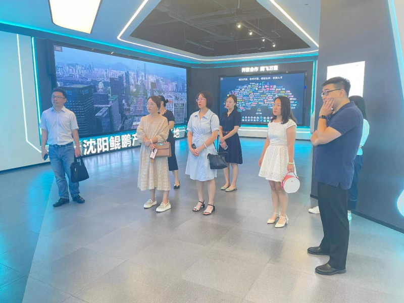 伟德betvlctor1946源于英国和机械工程学院联合走访辽宁鲲鹏生态创新中心1